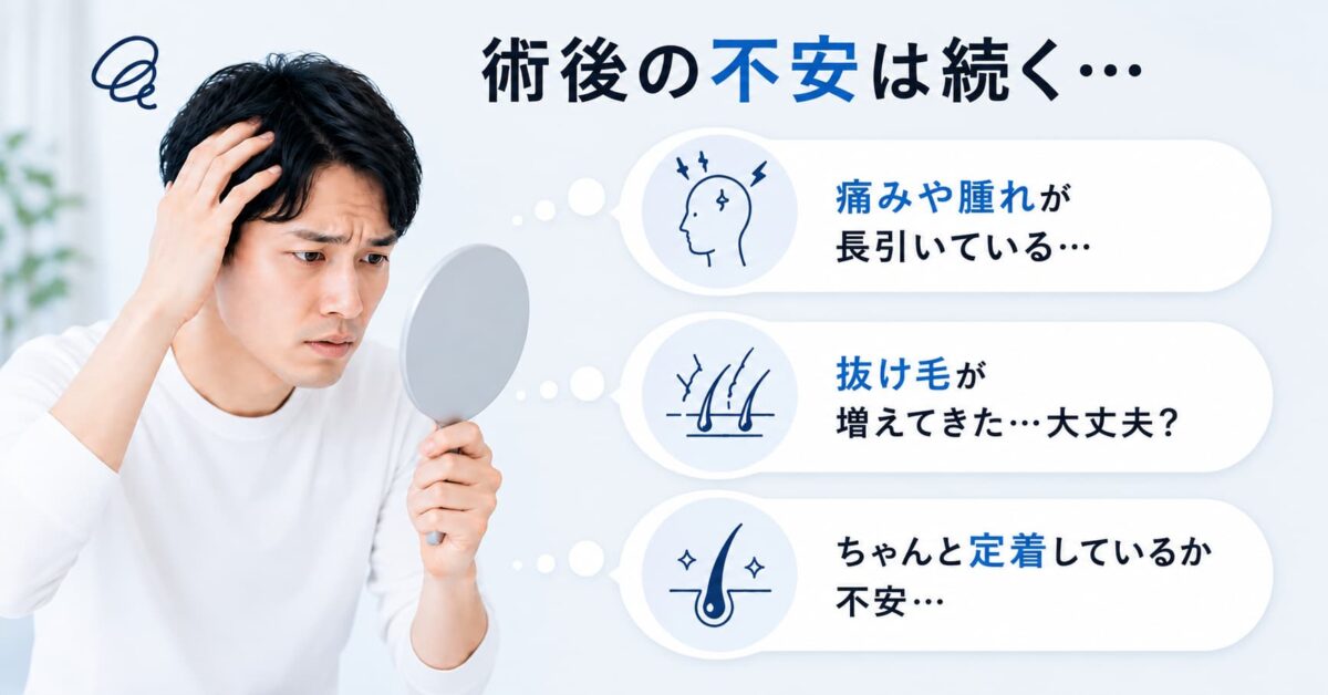 術後の悩み